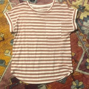 A New Day Striped Tee NWOT